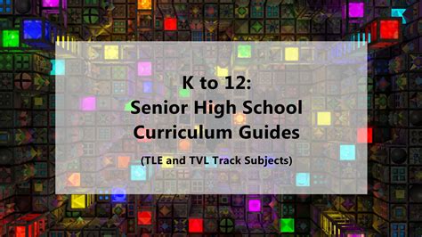 epas strand|Senior High School (TLE and TVL Track) Curriculum Guides.